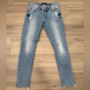 Women’s Lucky Brand Lolita Super Skinny Distressed Blue Jeans Size 2/26